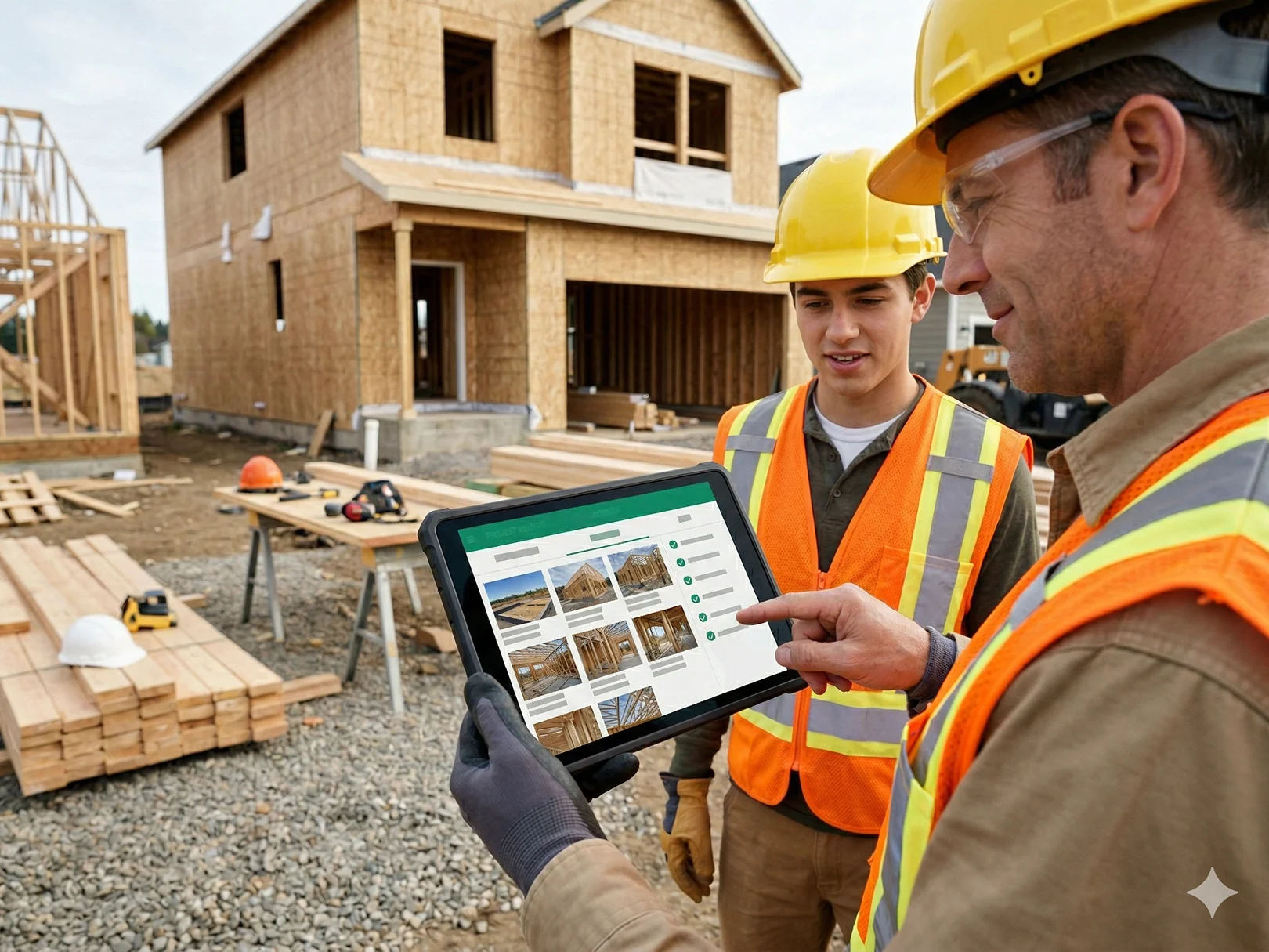 Construction photo documentation software